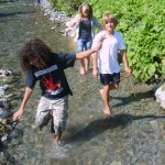 Sammler und Jäger in der Steinzeit